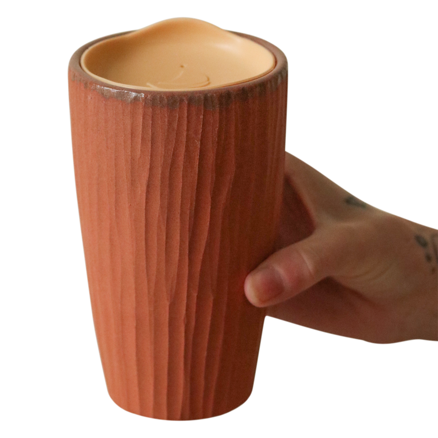 14oz Red Earth Ancient Travel Mug with Lid