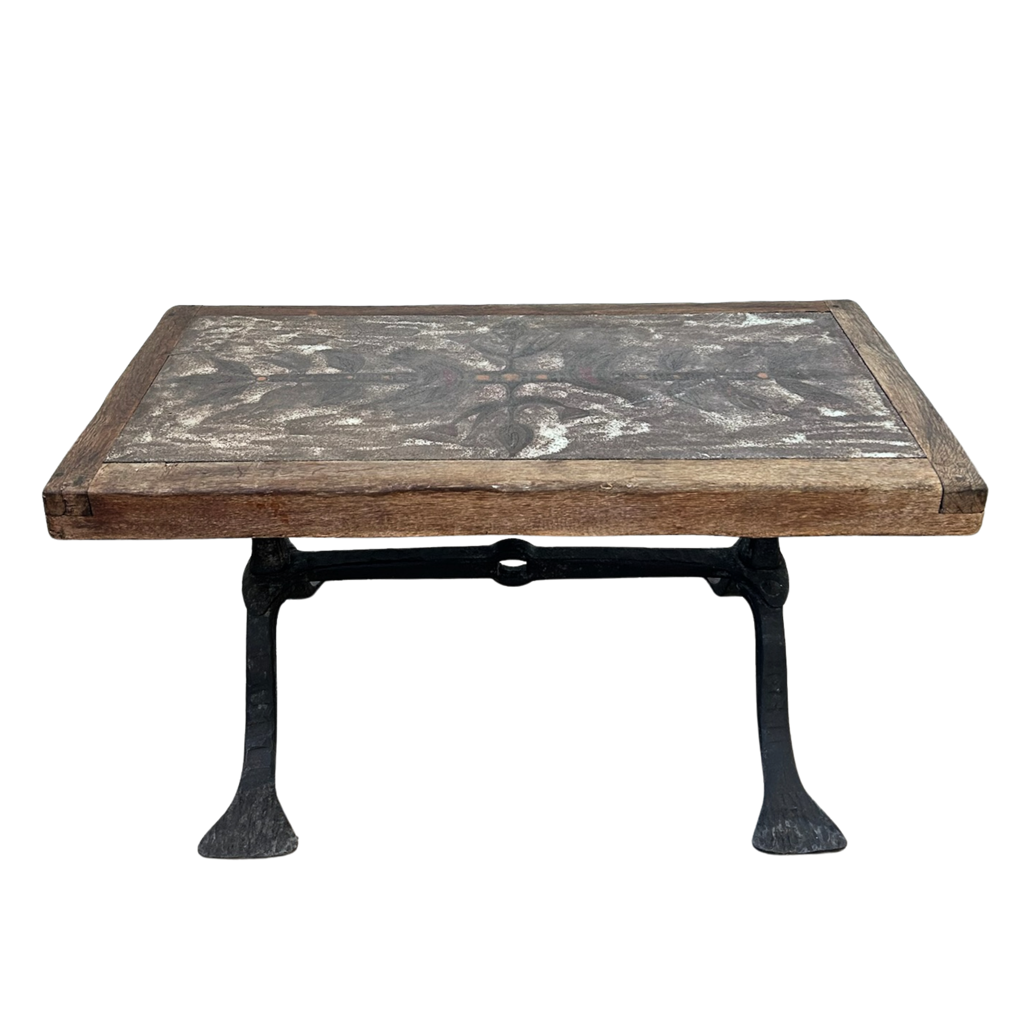 フランス ビンテージ Brutalist Pedestal Low Table フランス ビンテージ Brutalist Pedestal Low Table