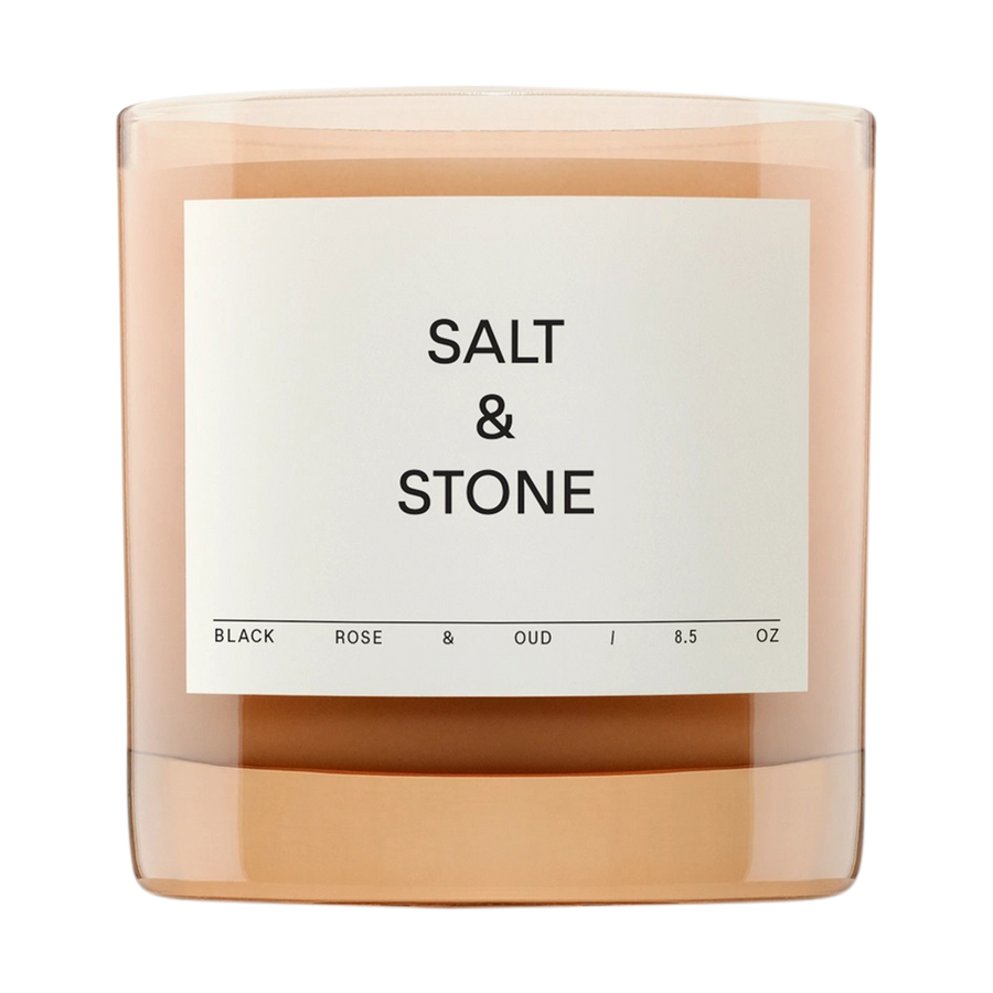 Salt & Stone Candle - Black Rose & Oud