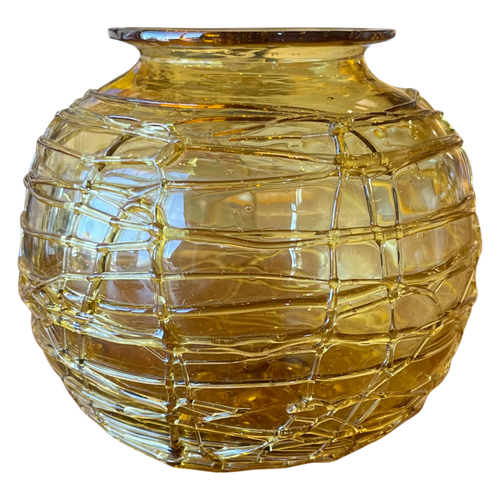 Spider Glass Bud Vase