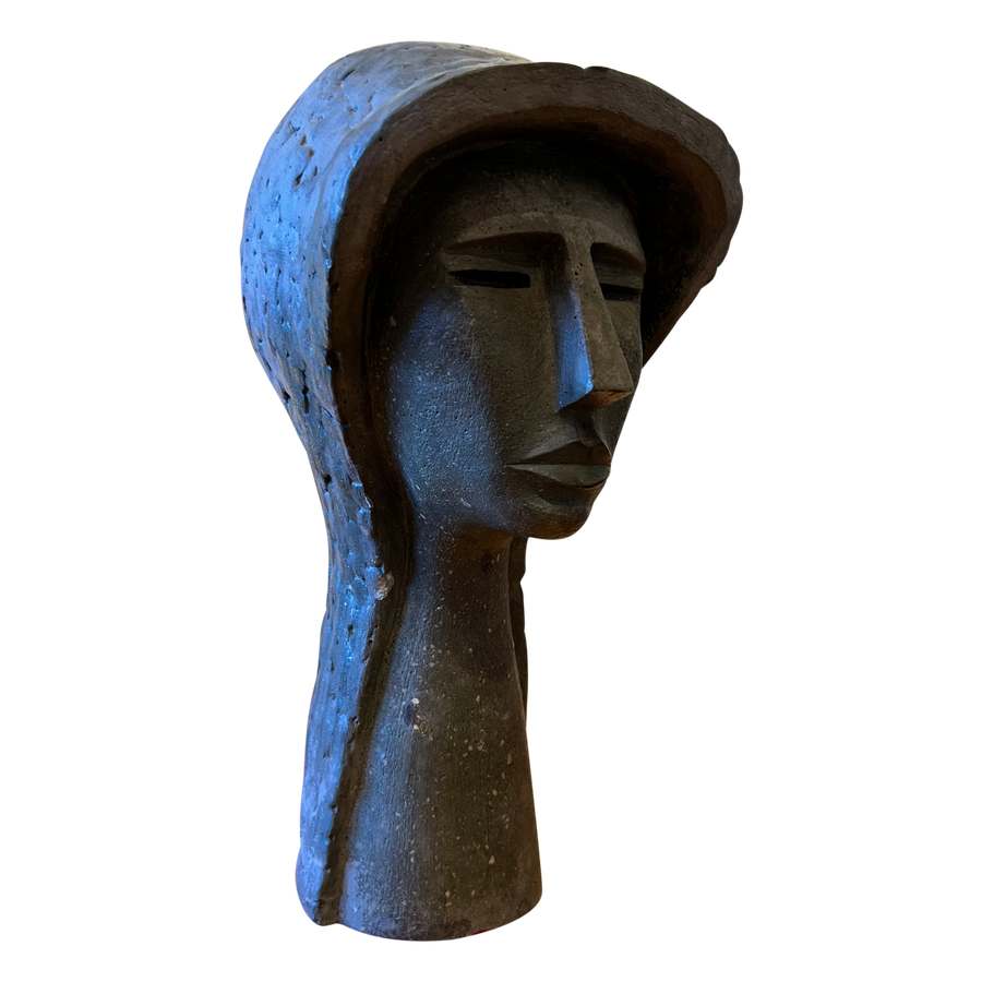 Hooded Woman Sculpture