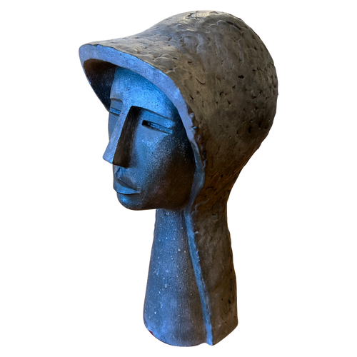 Hooded Woman Sculpture