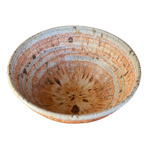 Earth Tone Studio Pottery Bowl