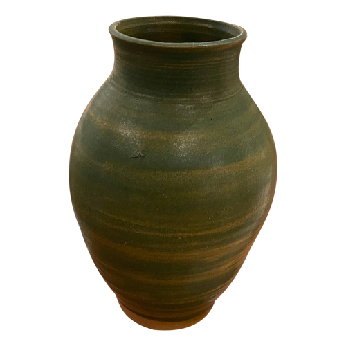 Green Studio Pottery Vase