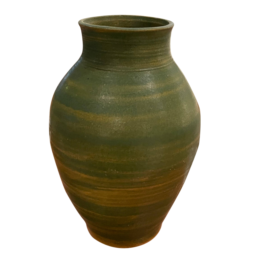Green Studio Pottery Vase