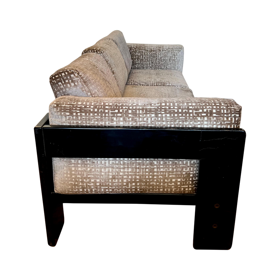 Patterned Velvet Bastiano Sofa by Tobia Scarpa