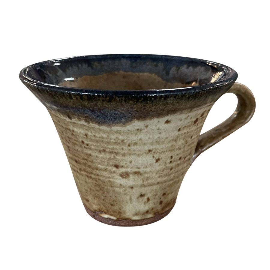 Set of 6 Glazed Ceramic Cups