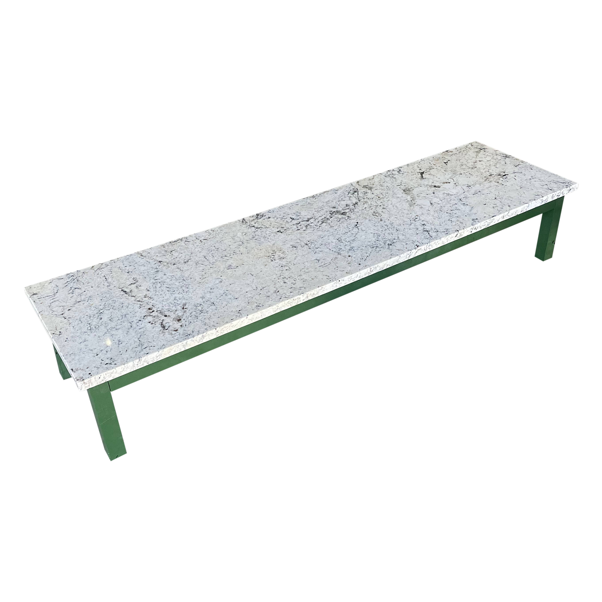 Green Wood and Marble Coffee Table Pop Up Home