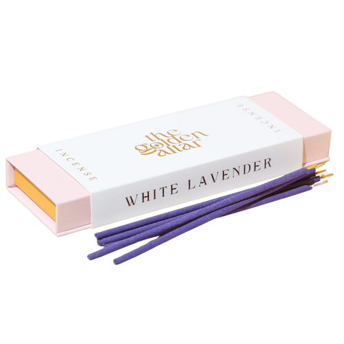 The Golden Altar - White Lavender Natural Incense