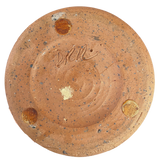 Textured Carved Studio Pottery Vase