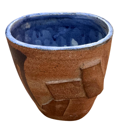 Faceted Studio Ceramic Vessel