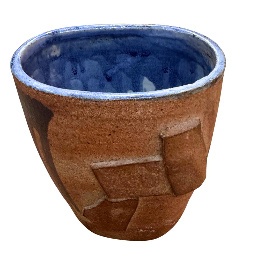 Faceted Studio Ceramic Vessel