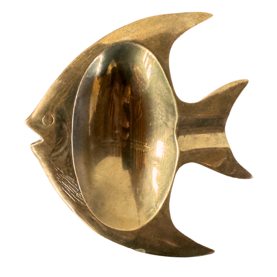 Brass Angelfish Catchall