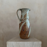 Rust Speckled Studio Pottery Pitcher