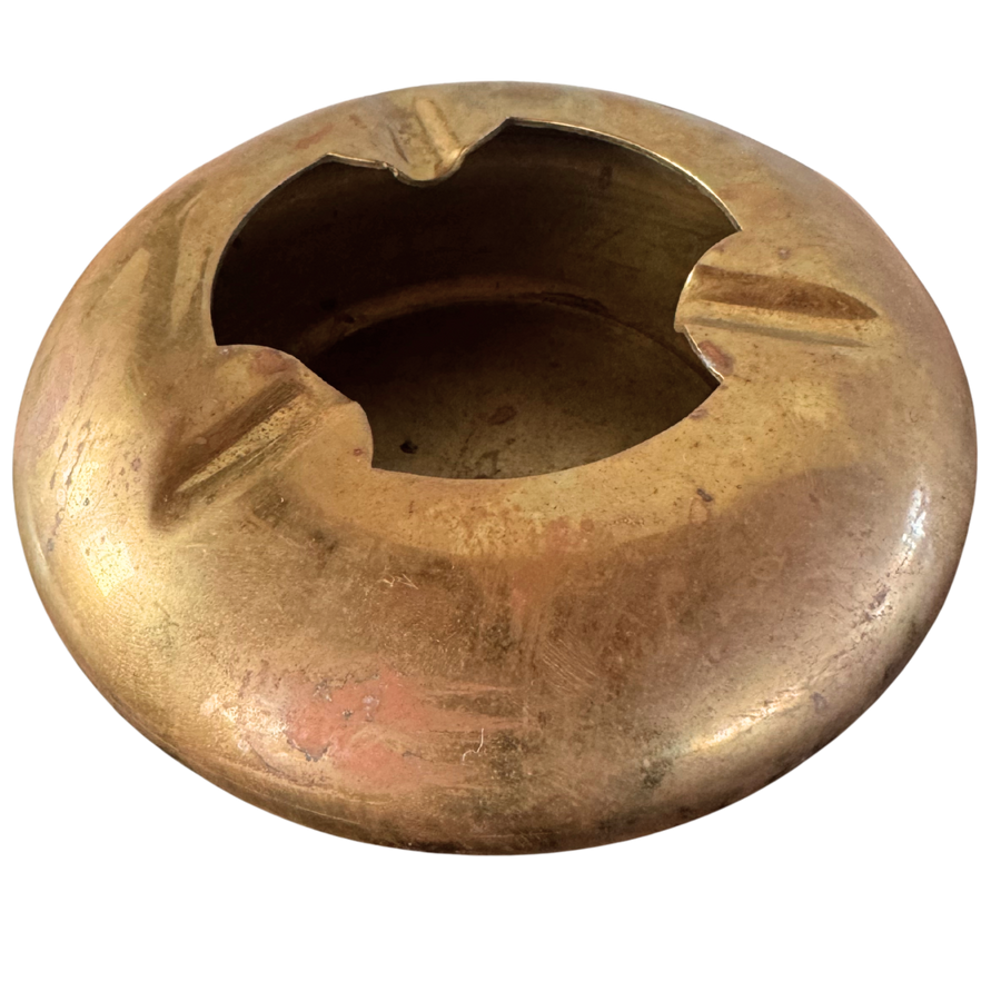 Medium Rounded Brass Catchall