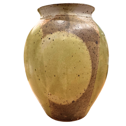 Celadon Swirl Studio Vase