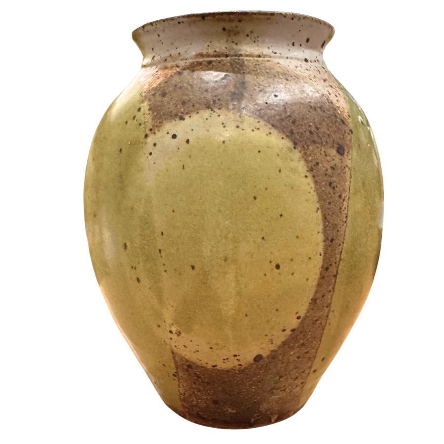 Celadon Swirl Studio Vase