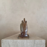 Glazed Ceramic Hand Sculpture