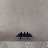 Vintage Industrial Grid Candleholder