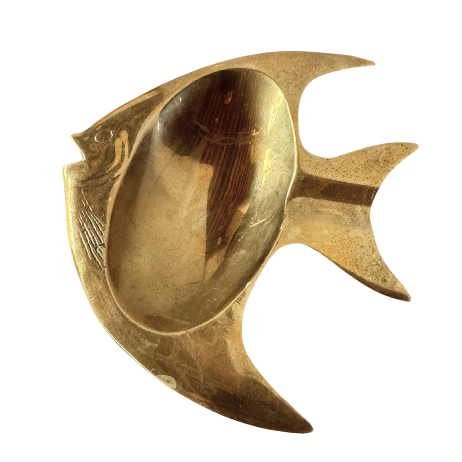 Brass Angelfish Catchall