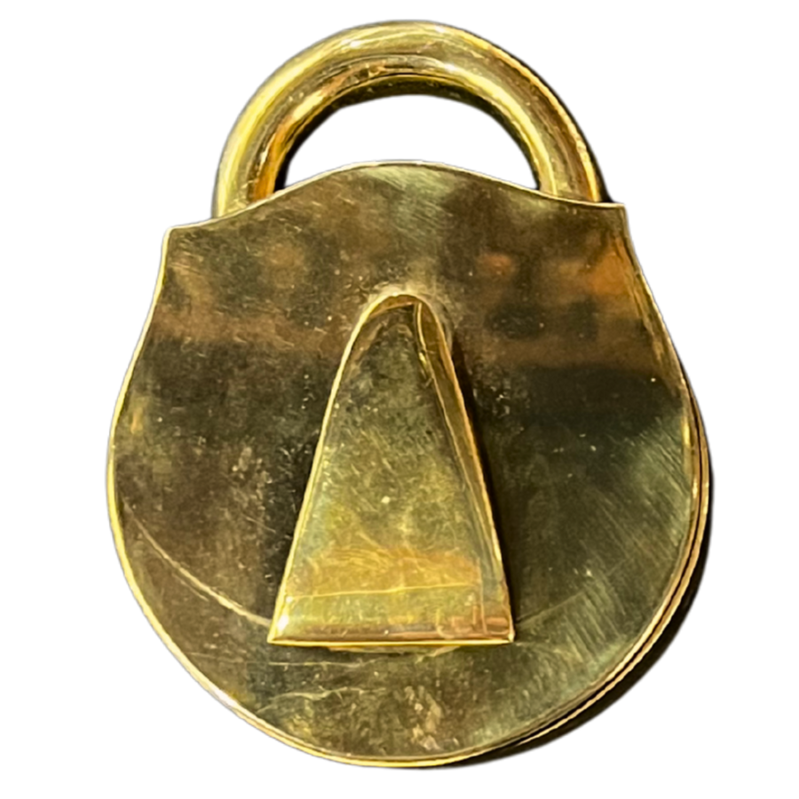 Brass Keyhole Box