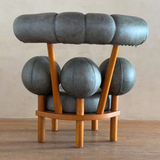 Olive Postmodern Globe Chair By Peter Opsvik, Norway 1980S