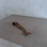 Hand Carved Wooden Whale Sculpture