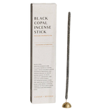 Cedar and Myrrh - Black Copal Hand-Rolled Incense Stick