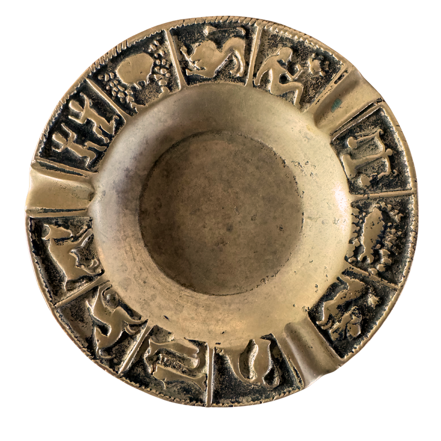Brass Zodiac Catchall