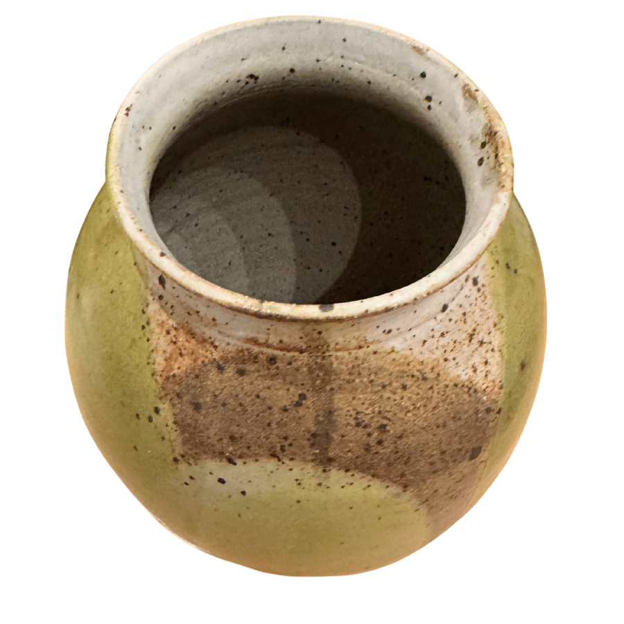 Celadon Swirl Studio Vase