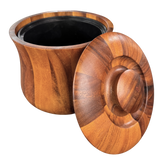 Wood MCM Ice Bucket