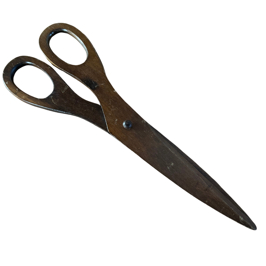 Large Wooden Scissors
