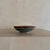 Fern Motif Studio Pottery Bowl