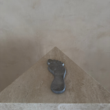 Sculptural Metal Foot Paperweight
