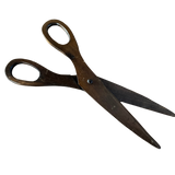 Large Wooden Scissors