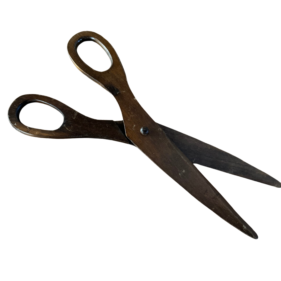 Large Wooden Scissors