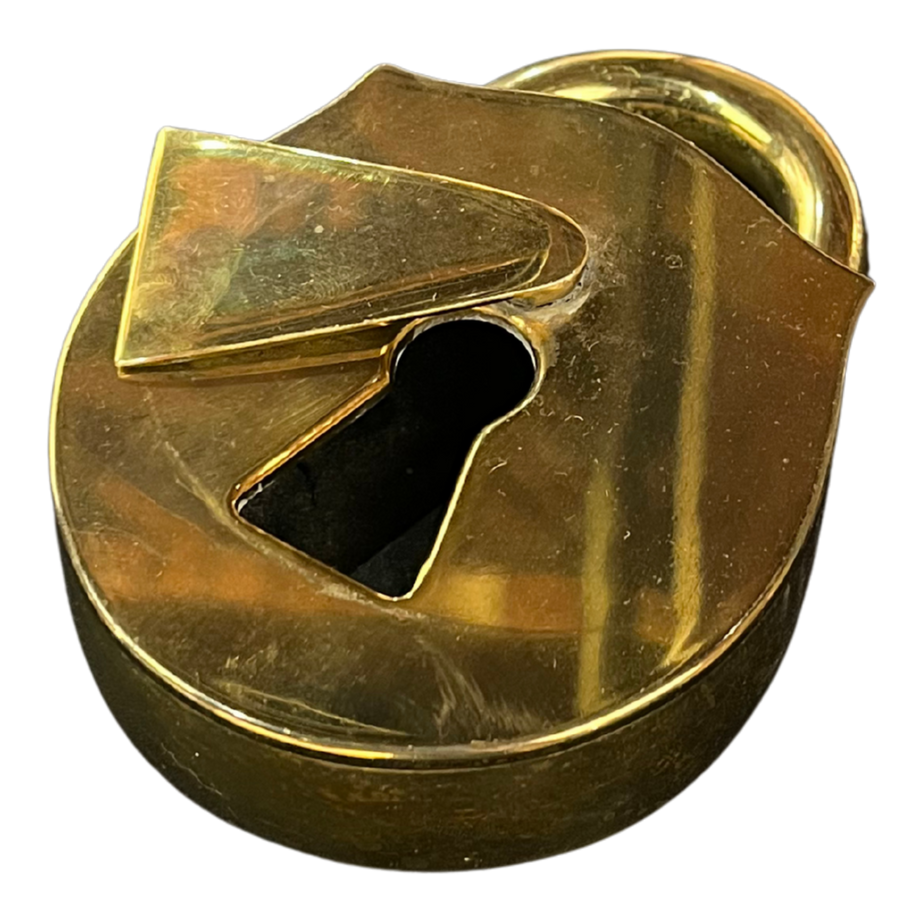 Brass Keyhole Box