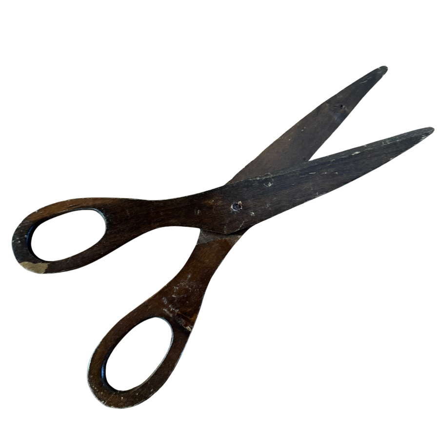 Large Wooden Scissors