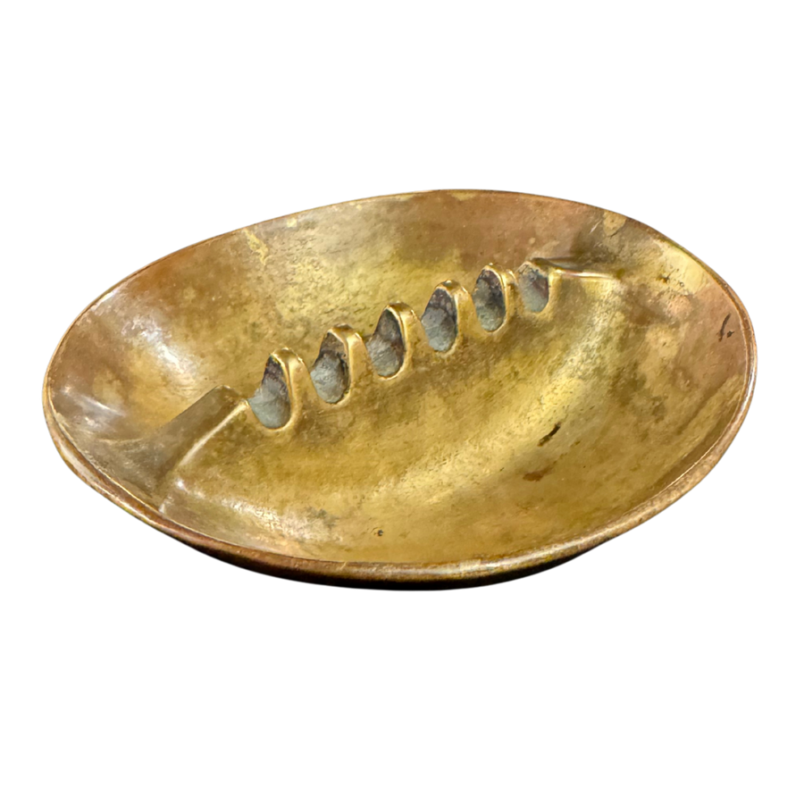 Brass Rounded Edge Ashtray
