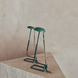Green Painted Sculptural Hat Stand