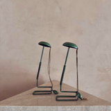 Green Painted Sculptural Hat Stand