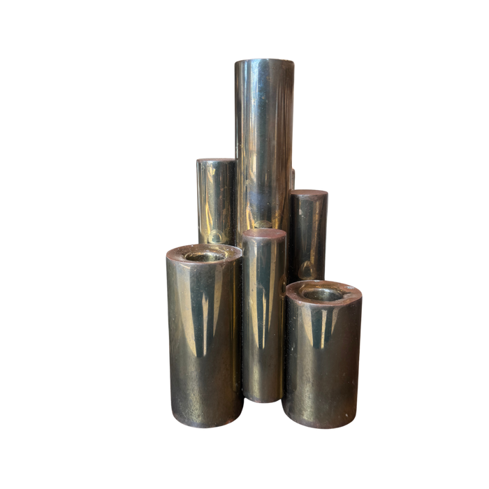 Patinated Brass Candelabra