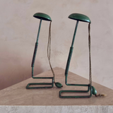 Green Painted Sculptural Hat Stand
