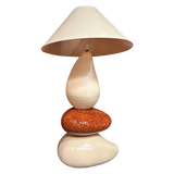 Ceramic Pebble Floor Lamp by Francois Chatain