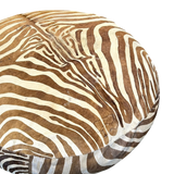 Very Large Antique Hide Ottoman