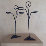 Patinated Iron Umbrella Holder