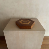 Vintage Hexagonal Hinged Box
