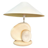 Ceramic Pebble Table Lamp by Francois Chatain