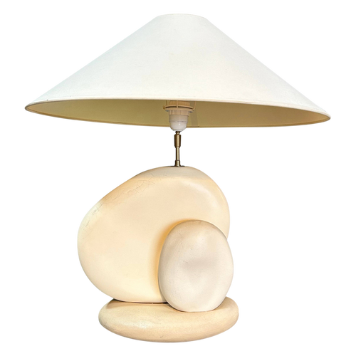 Ceramic Pebble Table Lamp by Francois Chatain