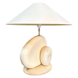Ceramic Pebble Table Lamp by Francois Chatain